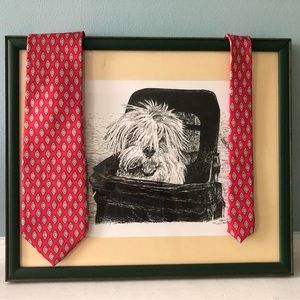 Jos. A. Bank Red Silk Necktie